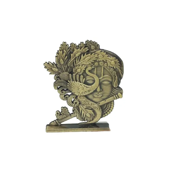 Lord_Krishna_Face_Brass_Murti_Idol_Figure_For_Desk_Table_&_Car_Dashboard_Metal_Figure_|_Accessory_Figurine_Model_5_(6.5_Cm)
