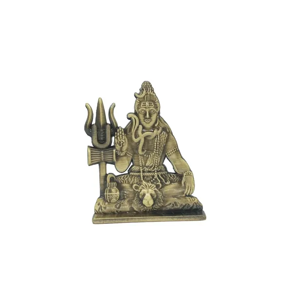Lord_Shiv_Shankar_Murti_Idol_Brass_Colour_Figure_For_Desk_Table_&_Car_Dashboard_Metal_Figure_Accessory_Figurine_Model_2_(6.5_Cm)