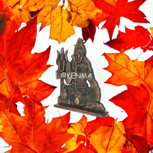 Lord_Shiv_Shankar_Murti_Idol_Metal_Colour_Figure_For_Desk_Table_&_Car_Dashboard_Metal_Figure_Accessory_Figurine_Model_4_(6.5_Cm)