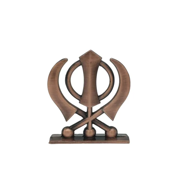 Sikh_Religious_Symbol_Khanda_Sahib_Colour_Brass_Idol_Figure_For_Desk_Table_&_Car_Dashboard_Metal_Figure_Accessory_Figurine_Model_1_(6.5_Cm)