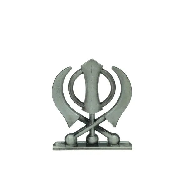 Sikh_Religious_Symbol_Khanda_Sahib_Colour_Metal_Idol_Figure_For_Desk_Table_&_Car_Dashboard_Metal_Figure_(6.5_Cm)