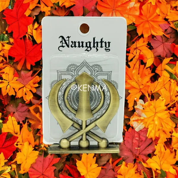 Sikh_Religious_Symbol_Khanda_Sahib_Copper_Idol_Figure_For_Desk_Table_&_Car_Dashboard_Metal_Figure_Accessory_Figurine_Model_3_(6.5_Cm)