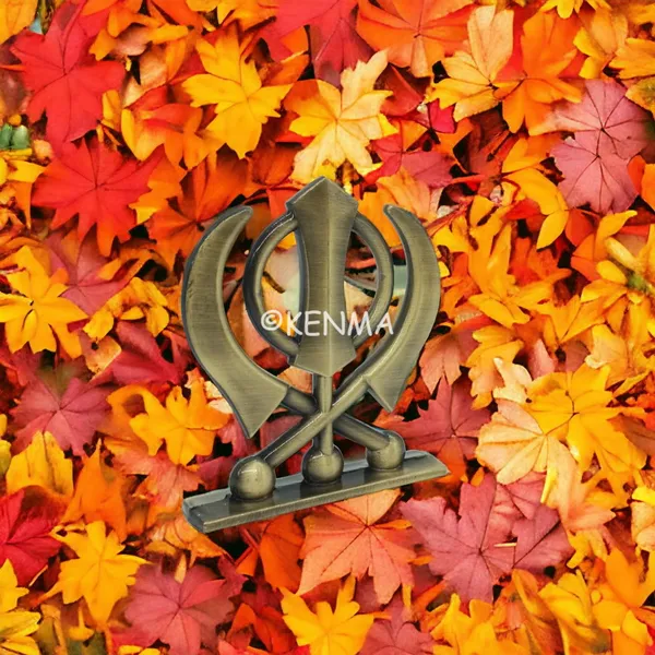 Sikh_Religious_Symbol_Khanda_Sahib_Copper_Idol_Figure_For_Desk_Table_&_Car_Dashboard_Metal_Figure_Accessory_Figurine_Model_3_(6.5_Cm)