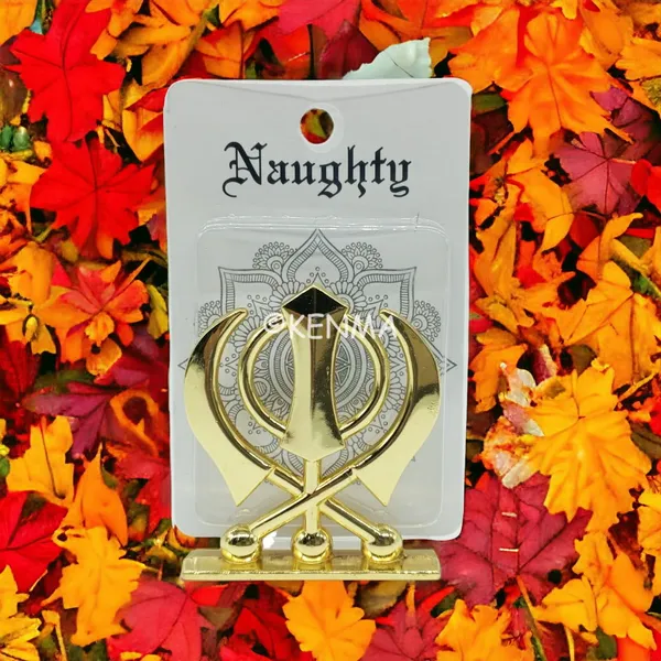 Sikh_Religious_Symbol_Khanda_Sahib_Golden_Idol_Figure_For_Desk_Table_&_Car_Dashboard_Metal_Figure_Accessory_Figurine_Model_4_(6.5_Cm)