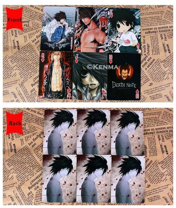 Note_Book_Themed_Anime_Playing_Cards_Deck_Of_54_Cards_Figures_Figurines_(6.5L_X_2W_X_10H_Cm)
