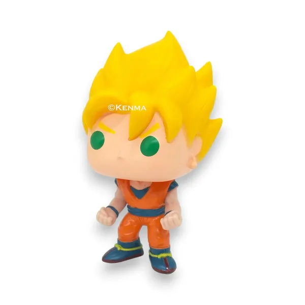 Dbz_Goku_Yellow_Hair_Cute_With_Box_Action_Figure_Pvc_Weeb_Manga_Figurine_(13_Cm)