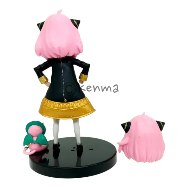 Spy_X_Family_|_Anya_Forger_With_2_Heads_And_Chimera_Anime_Action_Figure_|_Interchangeable_Heads_Toy_|_Pvc_Collectible_Model_Toy_Figurine_(15_Cm)