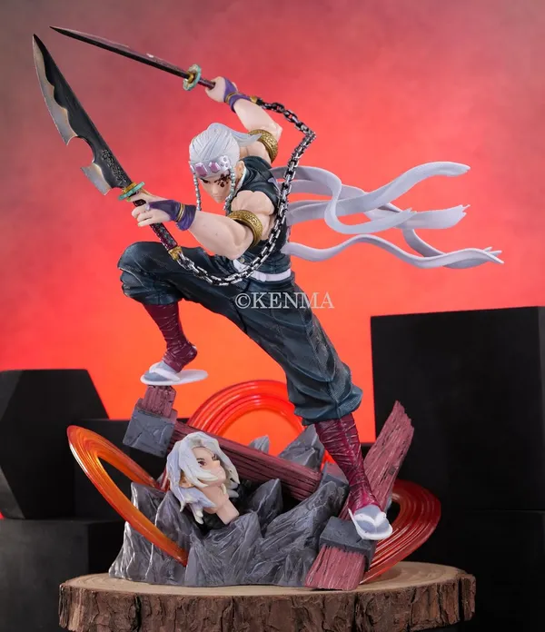 Demon_Slayer_Anime_Tengen_Uzui_Attacking_Mode_2_Face_Action_Figure_Pvc_(27_Cm)