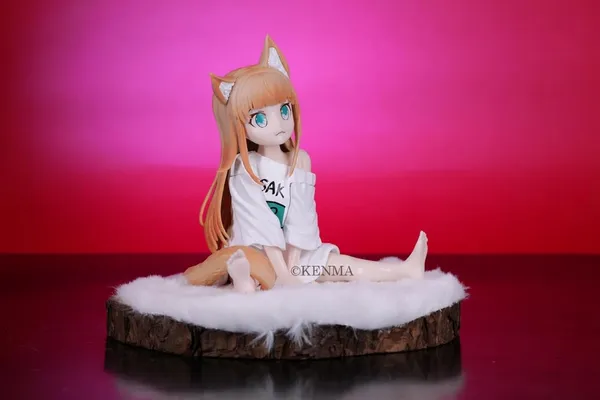 My_Cat_Is_A_Lovely_Girl_Anime_Kinako_Model_A_2_Face_14_Cm_Action_Figure_Pvc_(14_Cm)