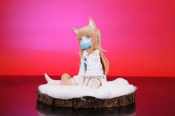 My_Cat_Is_A_Lovely_Girl_Anime_Kinako_Model_A_2_Face_14_Cm_Action_Figure_Pvc_(14_Cm)