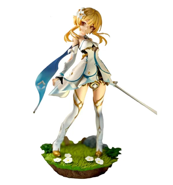 Genshin_Impact_Lumine_Action_Figure_Gaming_Figure_Weeb_Mnga_Collectible_Toy_Model_2_Pvc_(19_Cm)