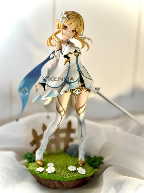 Genshin_Impact_Lumine_Action_Figure_Gaming_Figure_Weeb_Mnga_Collectible_Toy_Model_2_Pvc_(19_Cm)