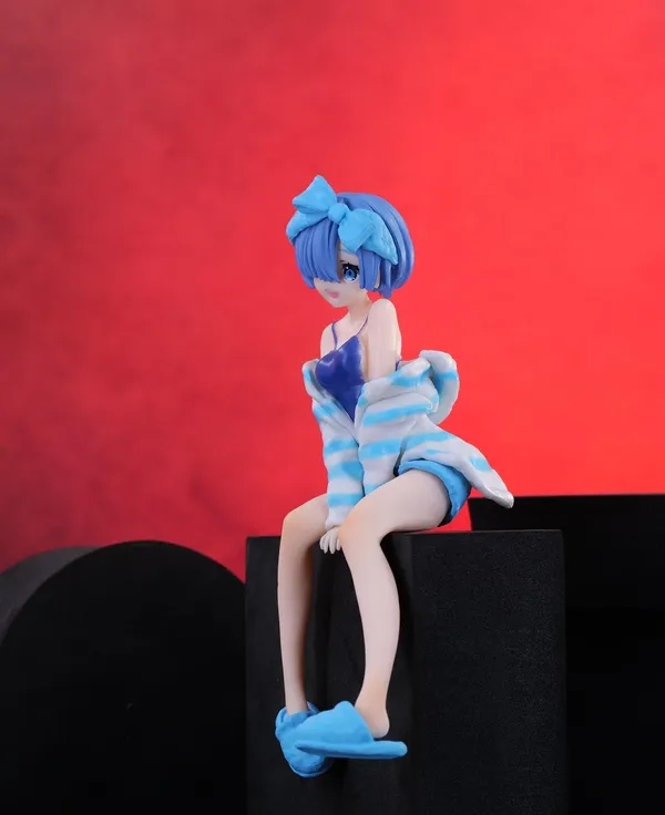 Re_Zero_Noodle_Stopper_Pvc_Statue_Room_Wear_Ver._Pvc_(14_Cm)