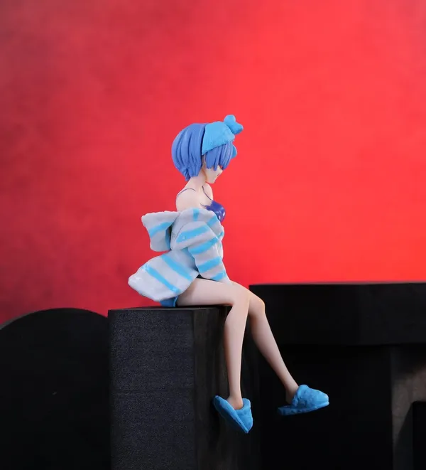 Re_Zero_Noodle_Stopper_Pvc_Statue_Room_Wear_Ver._Pvc_(14_Cm)
