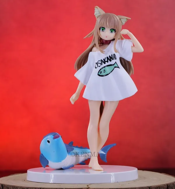 Cute_Cat_Girl_Figure_Kinako_Cartoon_Q_Figures_Standing_Pvc_Statue_Model2_Pvc_(21_Cm)