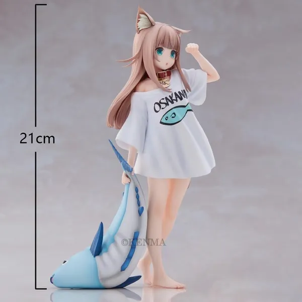 Cute_Cat_Girl_Figure_Kinako_Cartoon_Q_Figures_Standing_Pvc_Statue_Model2_Pvc_(21_Cm)