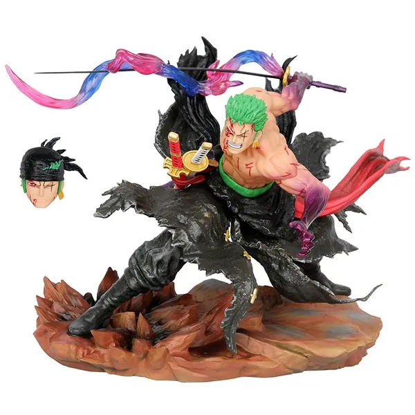 One_Piece_Roronoa_Zoro_Premium_Figure_With_2_Faces_Pvc_Action_Figurine_(35_Cm)