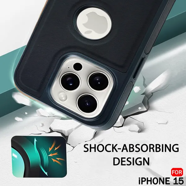 Black_Artificial_Leather_iPhone_15_Pro_Max_Mobile_Cover