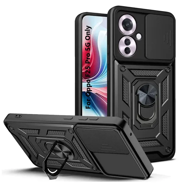 Black_Polycarbonate_Oppo_F25_Pro_5G_Mobile_Cover