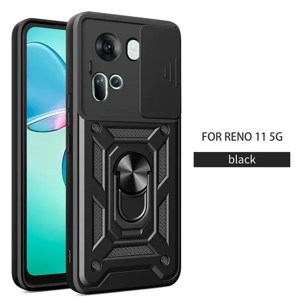 Black_Polycarbonate_Oppo_Reno_11_5G_Mobile_Cover