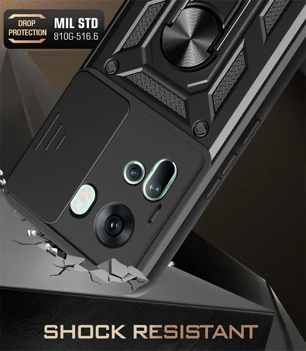 Black_Polycarbonate_Oppo_Reno_11_5G_Mobile_Cover