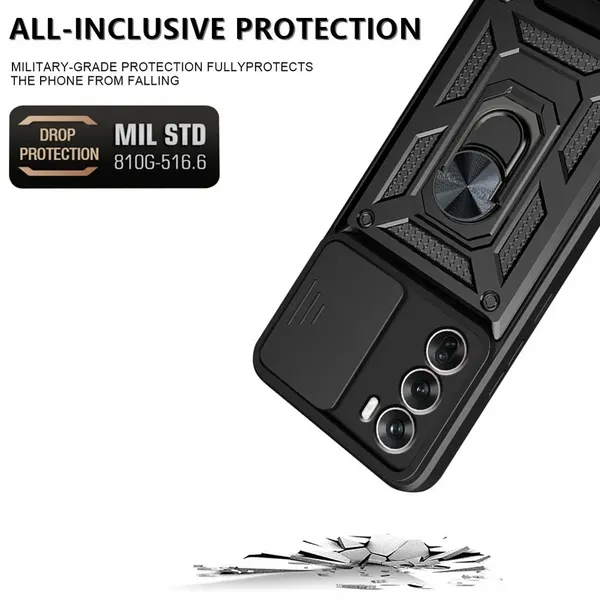 Black_Polycarbonate_Oppo_Reno_12_5G_Mobile_Cover