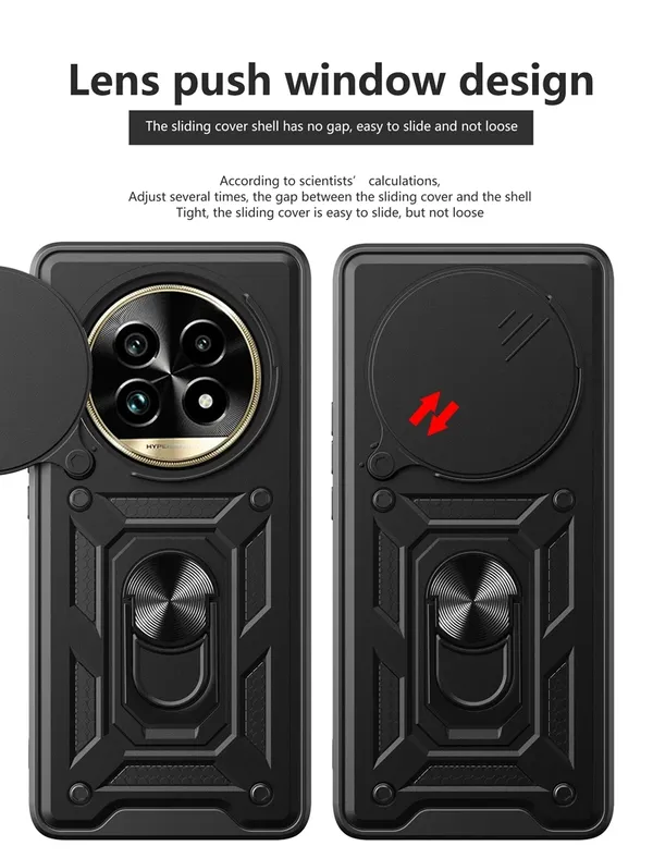 Black_Polycarbonate_Realme_13_Pro_5G_Mobile_Cover