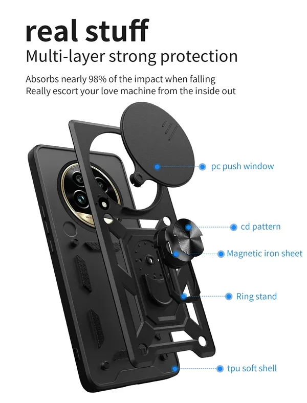 Black_Polycarbonate_Realme_13_Pro_5G_Mobile_Cover