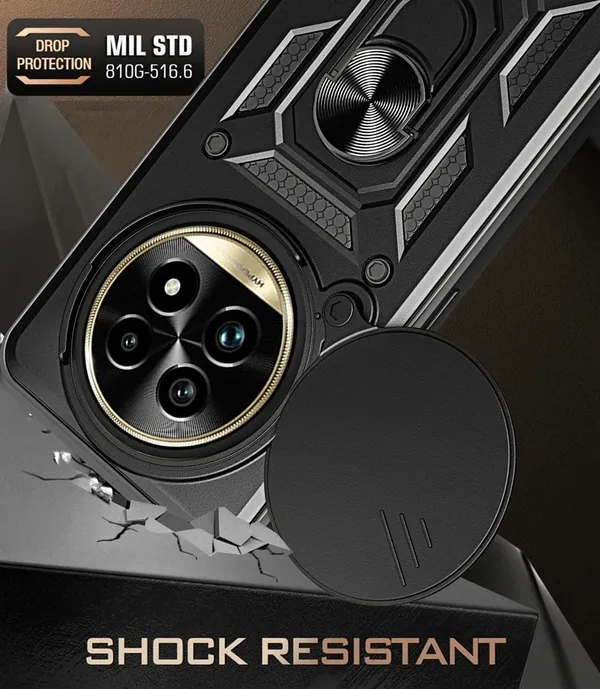 Black_Polycarbonate_Realme_13_Pro_5G_Mobile_Cover