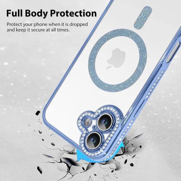 Blue_TPU_Transparent_Glitter_iPhone_16_Mobile_Cover