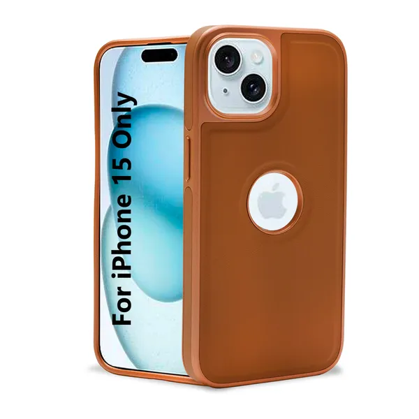 Brown_Artificial_Leather_iPhone_15_Mobile_Cover