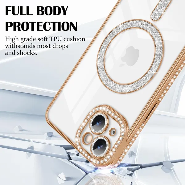 Gold_TPU_Transparent_Glitter_iPhone_15_Mobile_Cover