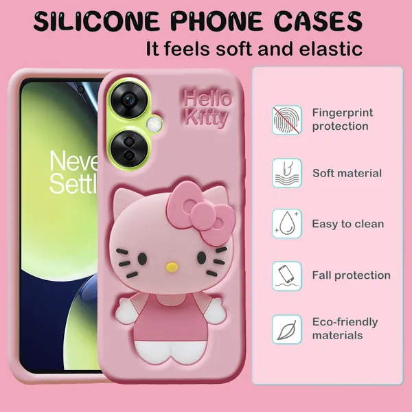 Pink_Silicone_OnePlus_Nord_Ce_3_Lite_5G_Mobile_Cover