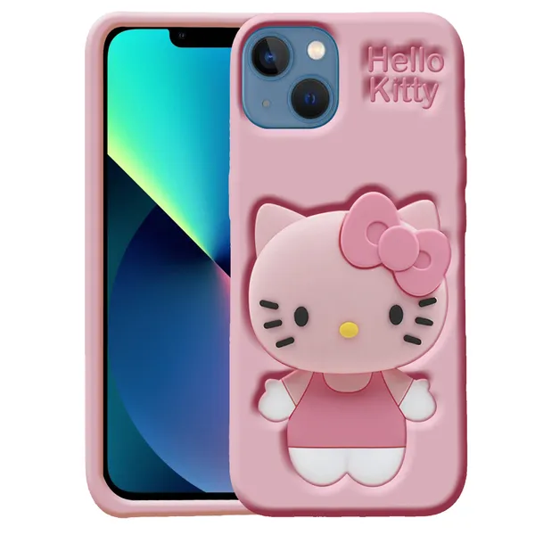 Pink_Silicone_iPhone_13_Mobile_Cover