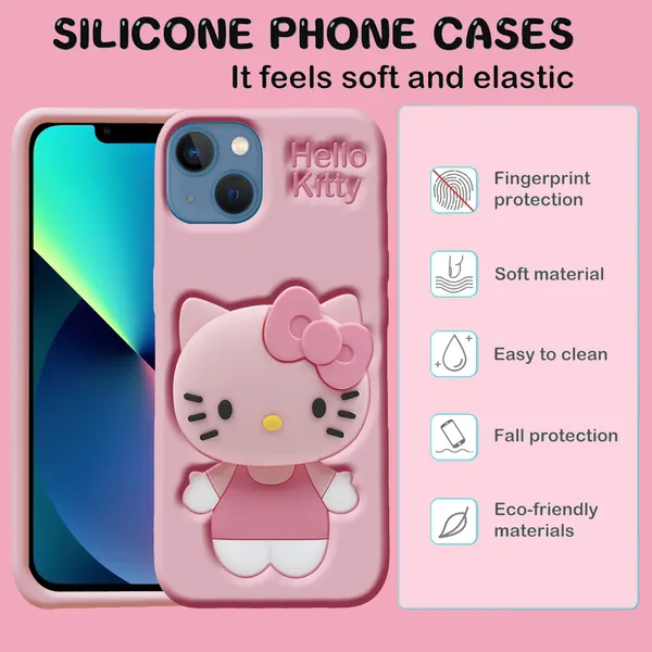 Pink_Silicone_iPhone_13_Mobile_Cover