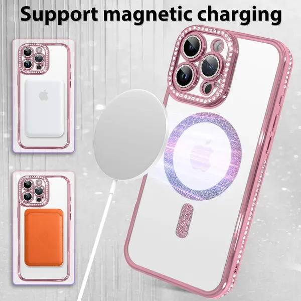 Rose_Gold_TPU_Transparent_Glitter_iPhone_16_Pro_Max_Mobile_Cover