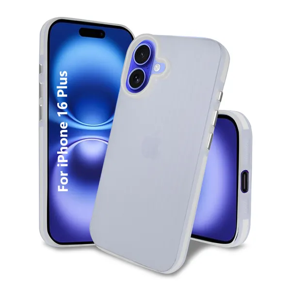 White_Polycarbonate_iPhone_16_Plus_Mobile_Cover