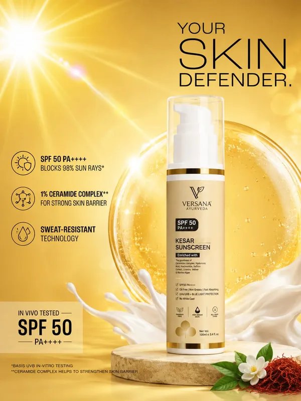Versana_Ayurveda_Kesar_SPF_50_Sunscreen