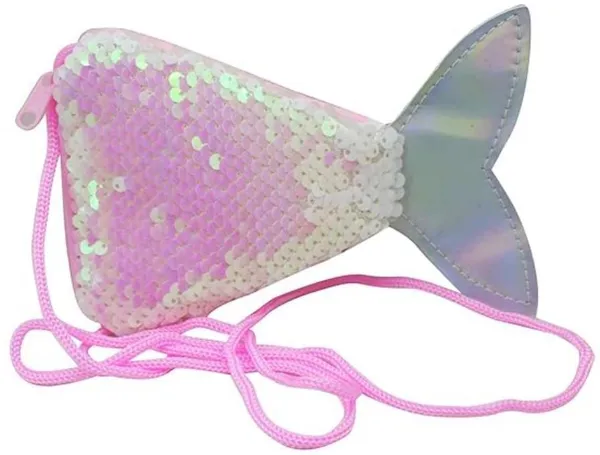 Pack_Of_12_Sequins_Mermaid_Fish_Shape_Coin_Sling_Bag_|_For_Kid,_Birthday_Return_Gift