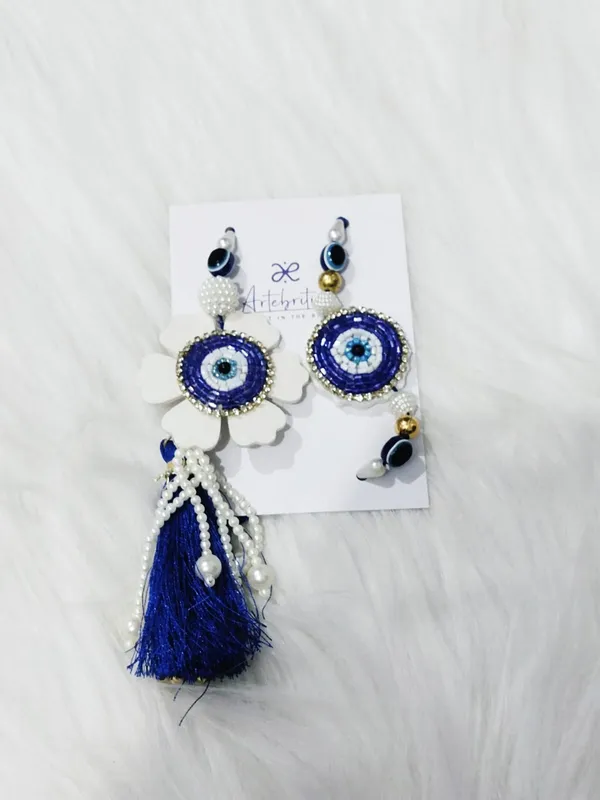 Blue_Flower_Evil_Eye_Pair_Rakhi