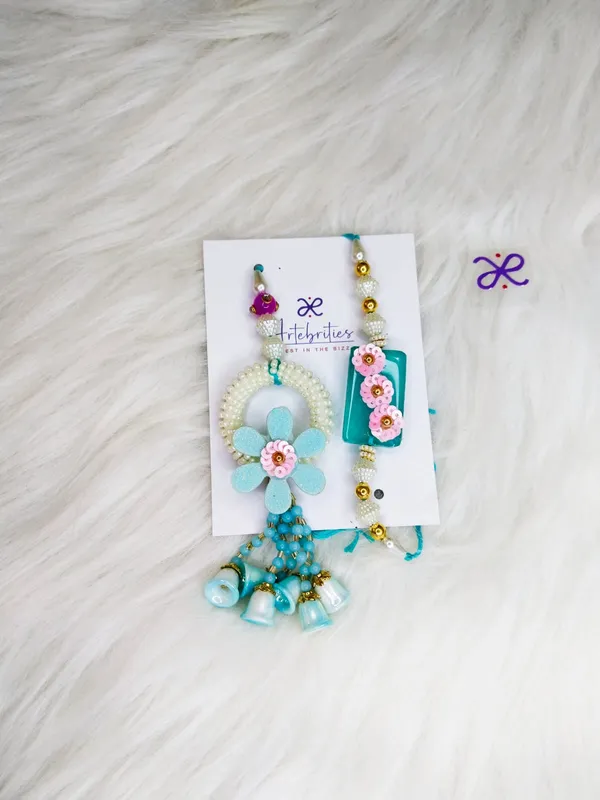 Pink_Flower_Pair_Rakhi