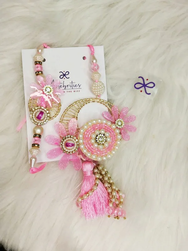 Pink_flower_with_stone_Pair_Rakhi_