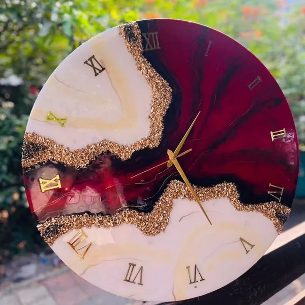 Rosey_Wall_Clock