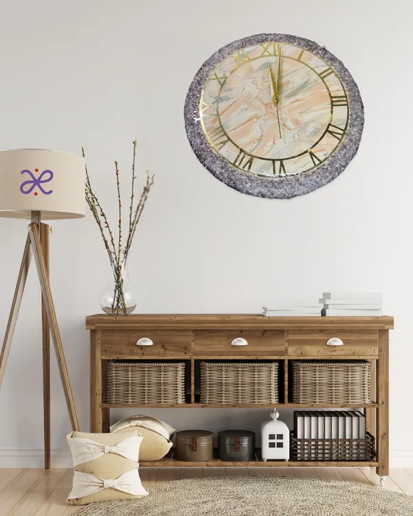 Crystal_Edge_Roman_Wall_clock