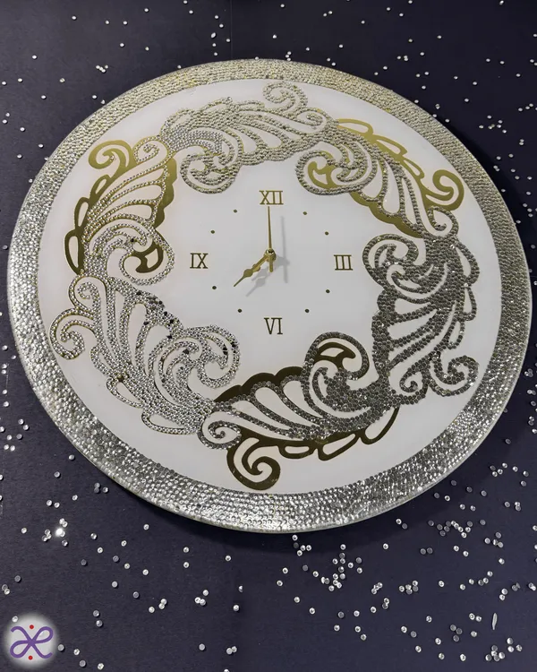 TimeLess_Sparkle_Wall_Clock