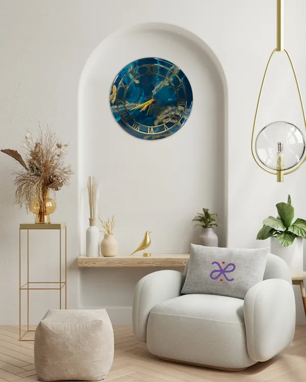 Aqua_Luxe_Wall_Clock