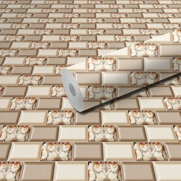 Floral_Brick_Vinyl_Wall_Sticker_&_Wallpaper_|_Wall_Stickers_Extra_Large_for_Bedroom_|_Living_room_|_Kitchen_|_Hall_|_Kids_Room_Etc_|_40x300_cm