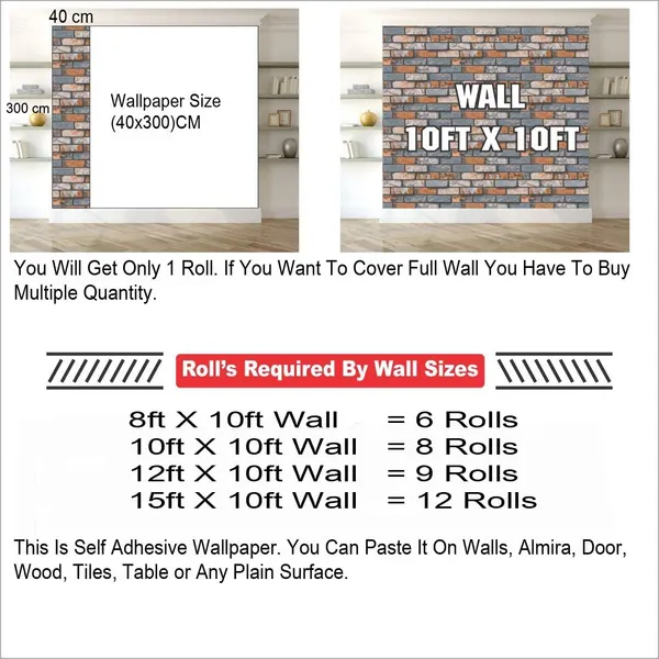 Self_Adhesive_Wallpaper_Model_(Parrot_on_Tree)_Large_for_Walls/Doors/Almira/Table/Wood/Iron/Tile/and_Any_Plain_Surface_|_40x300_cm
