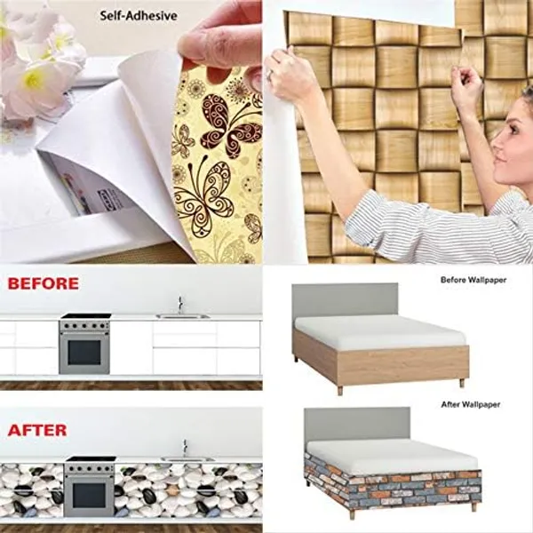 Self_Adhesive_Wallpaper_Model_(Parrot_on_Tree)_Large_for_Walls/Doors/Almira/Table/Wood/Iron/Tile/and_Any_Plain_Surface_|_40x300_cm