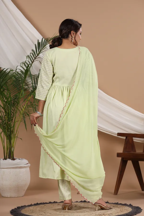 Cream_Premium_Cotton_Kurta_Set